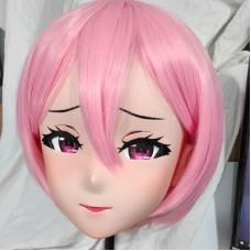 (GLA053)Customize Character'! Female/Girl Resin Full/Half Head With Lock Anime Cosplay Japanese Animego Kigurumi Mask
